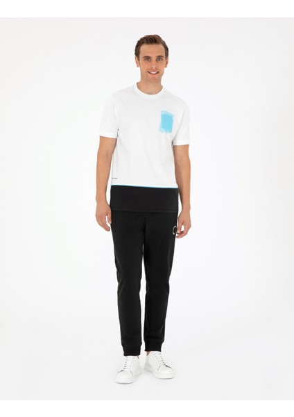 Erkek Lacivert Regular Fit Tişört 50282045-VR033