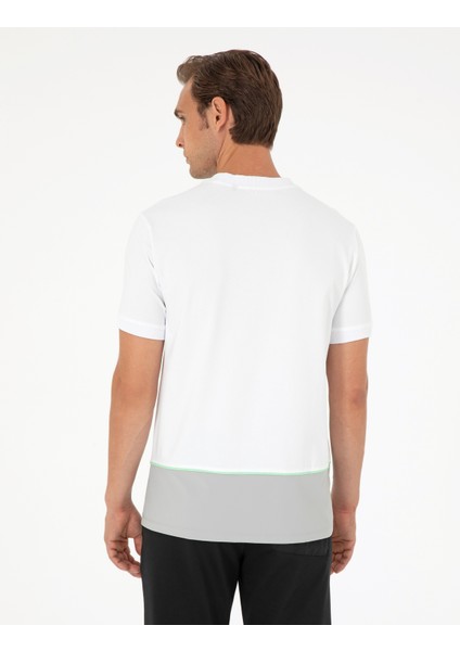 Erkek Açık Gri Regular Fit Tişört 50282045-VR001
