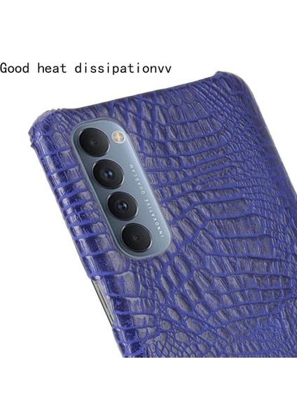 Oppo Reno4 Pro 4g Uyumluluk Koruyucu Kapak Için Şık Klasik Kılıf (Yurt Dışından)