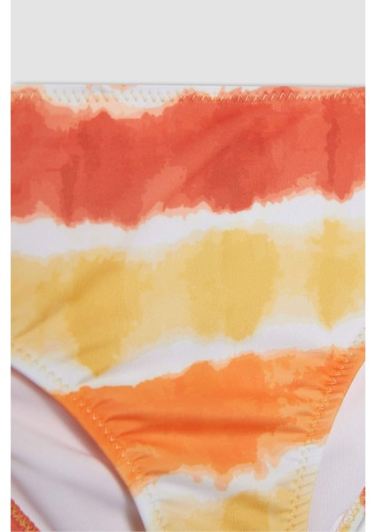 Kız Çocuk Desenli Bikini Takımı B7019A824SM