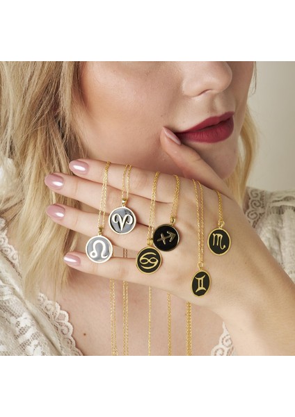 Renkli Boğa Burcu Kolye modelleri