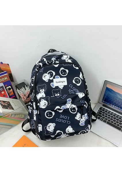 Ilkokul ve Ortaokul Öğrencileri Için Karikatür Baskılı Okul Çantaları, Kız Çocukları Için Sırt Çantaları, Büyük Kapasiteli Üniversite Öğrencileri Için Gösterişli Sırt Çantaları (Yurt Dışından)