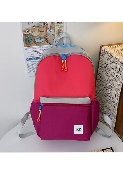 Erkekler ve Kızlar Için Okul Çantası, Sevimli Öğrenci Sırt Çantası, Ortaokul ve Lise Öğrencisi Gündelik Sırt Çantası, Büyük Boy (Yurt Dışından)