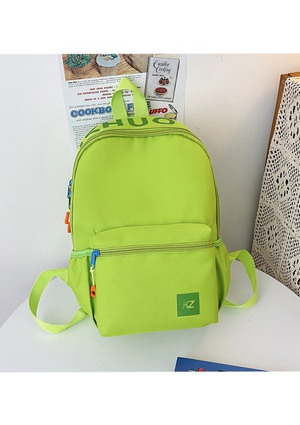 Erkekler ve Kızlar Için Okul Çantası, Sevimli Öğrenci Sırt Çantası, Ortaokul ve Lise Öğrencisi Gündelik Sırt Çantası, Büyük Boy (Yurt Dışından)