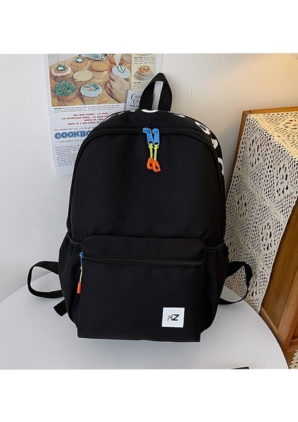 Erkekler ve Kızlar Için Okul Çantası, Sevimli Öğrenci Sırt Çantası, Ortaokul ve Lise Öğrencisi Gündelik Sırt Çantası, Büyük Boy (Yurt Dışından)