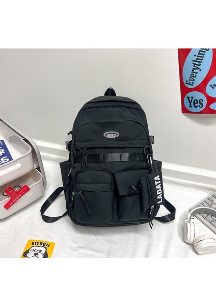 Iş Kıyafeti Okul Çantası Kadın Niş Tasarım Ortaokul Öğrencisi Lise Öğrencisi Büyük Kapasiteli Trendy Sırt Çantası (Yurt Dışından)