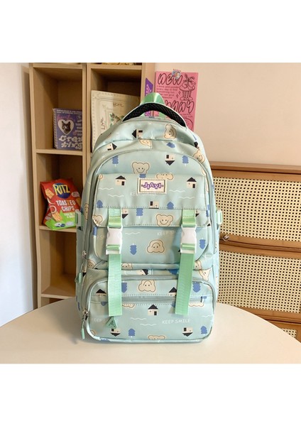Ilkokul Kızları Için Okul Çantaları, Sevimli Karikatür Yük Azaltıcı Sırt Çantaları, Ortaokul Öğrencileri, Erkekler Için Geniş Kapasiteli Sırt Çantaları (Yurt Dışından)