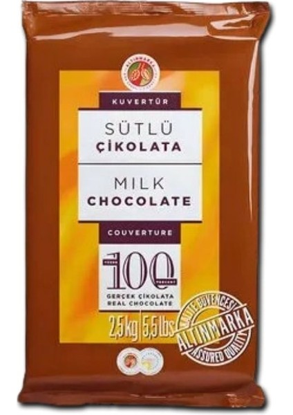 Sütlü Kuvertür 2,5 kg