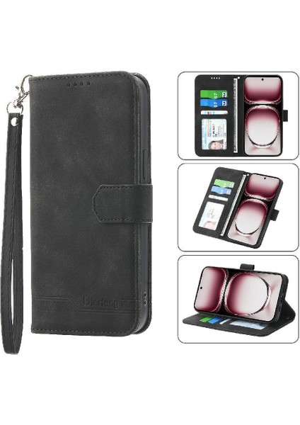 Oppo Oppo 12 Pro 5g Premium Bileklik Kart Yuvaları Nakit Cep Için Flip Case (Yurt Dışından) modelleri