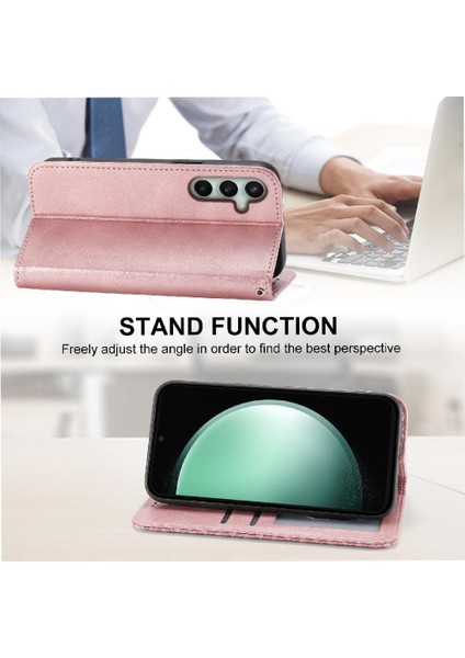 Samsung Galaxy S24 Fe Eşkenar Dörtgen Şekli Için Flip Case Günlük Kullanım Standı El (Yurt Dışından)