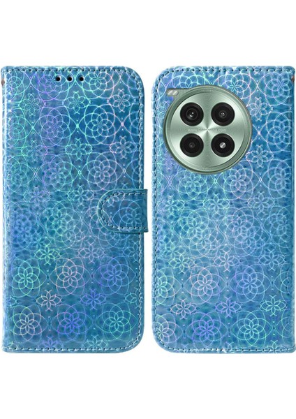 Oneplus Ace 3 Pro Için Flip Case Standı Tutucu Glitter Renkli Premium Pu (Yurt Dışından)