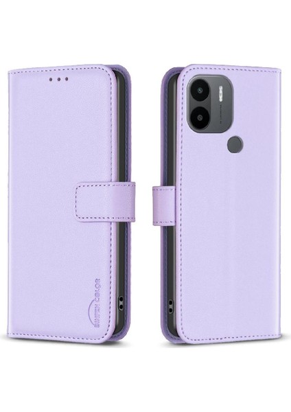 Xiaomi Redmi A1 Çoklu Kart Yuvası Çok Renkli Deri Kılıf Için Flip Case (Yurt Dışından)