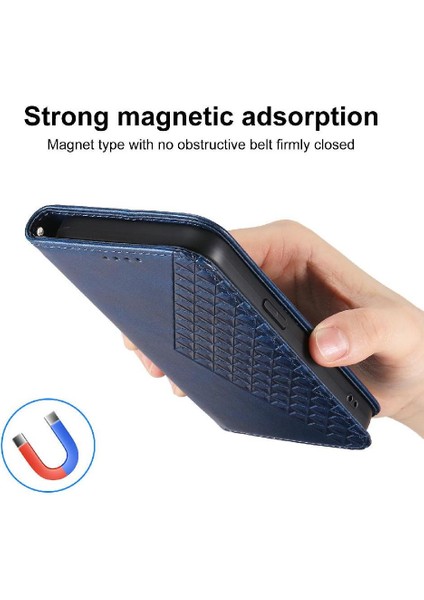 Oppo Oppo 12 5g Günlük Kullanım Için Flip Case Standı Cüzdan Eşkenar Dörtgen Şekli El (Yurt Dışından) modelleri
