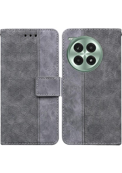 Oneplus Ace 3 Pro Flip Için Flip Case Folio Premium Pu Deri Cüzdan Kapak (Yurt Dışından)
