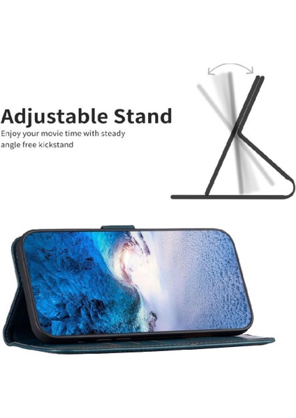 Oppo Bulmak Için Flip Case X6 Çoklu Kart Yuvası Cüzdan Çok Renkli Deri Kılıf (Yurt Dışından)