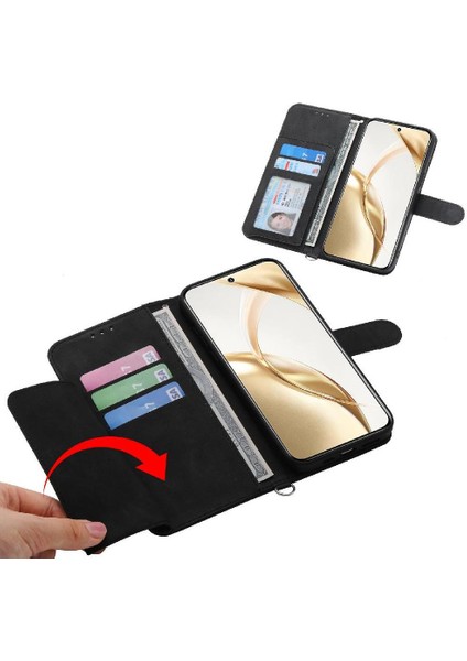 Onur 200 Darbeye Dayanıklı Kabartmalı Bileklik Çoklu Kredi Kartı Için Flip Case (Yurt Dışından)