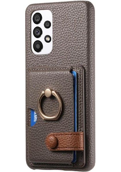 Samsung Galaxy A52 5g Kart Yuvaları Halka Standı Premium Dokulu (Yurt Dışından)