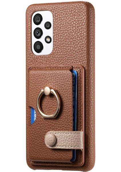 Samsung Galaxy A52 5g Kart Yuvaları Halka Standı Premium Dokulu (Yurt Dışından)