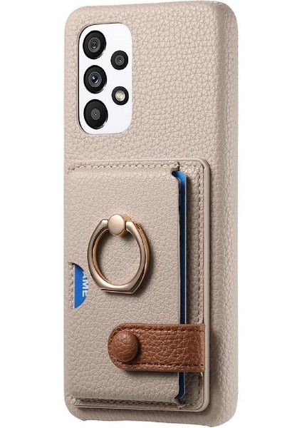 Samsung Galaxy A52 5g Kart Yuvaları Halka Standı Premium Dokulu (Yurt Dışından)