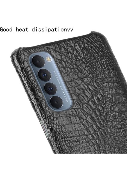 Oppo Reno4 Pro 4g Uyumluluk Koruyucu Kapak Için Şık Klasik Kılıf (Yurt Dışından)