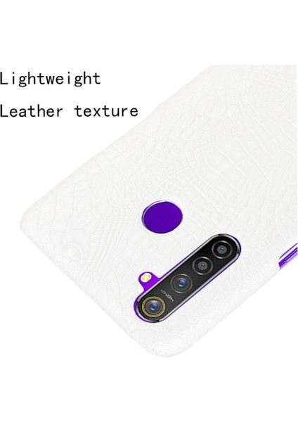 Realme Q/realme 5 Pro Uyumluluk Klasik Kapak Için Şık Klasik Kılıf (Yurt Dışından)