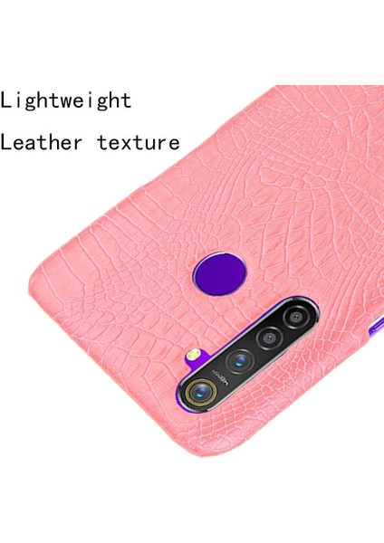 Realme Q/realme 5 Pro Uyumluluk Klasik Kapak Için Şık Klasik Kılıf (Yurt Dışından)