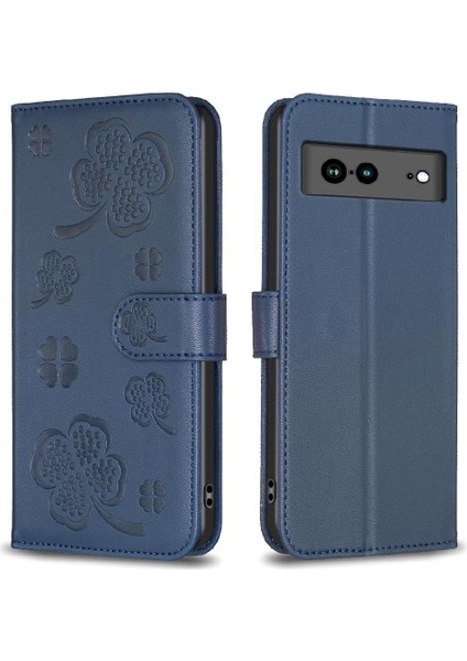 Google Piksel 7A Yonca Çiçek Pu Deri Cüzdan Kart Yuvaları Için Flip Case (Yurt Dışından) indirimleri