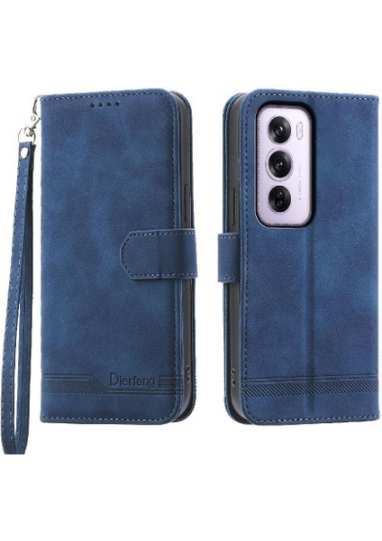 Oppo Oppo 12 Pro 5g Premium Bileklik Kart Yuvaları Nakit Cep Için Flip Case (Yurt Dışından)