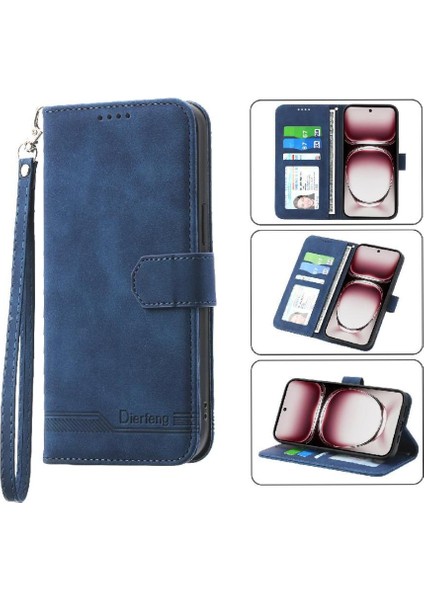 Oppo Oppo 12 Pro 5g Premium Bileklik Kart Yuvaları Nakit Cep Için Flip Case (Yurt Dışından) modelleri