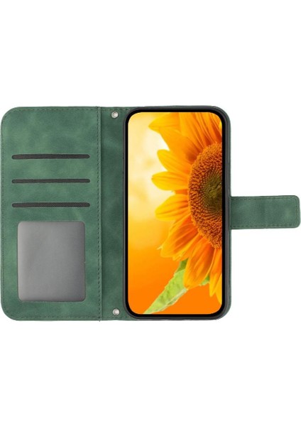 Oppo RENO12 5g Kabartmalı Ayçiçeği Flip Cüzdan Telefon Kılıfı Için Pu (Yurt Dışından) fiyatları