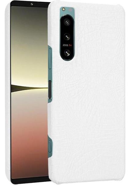 Sony Xperia 5 Iv Klasik Timsah Moda Kapak Için Şık Klasik Kılıf (Yurt Dışından)