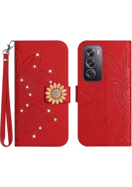Oppo Oppo 12 Pro 5g Darbeye Dayanıklı Tpu Kabuk Flip Cüzdan Kredi Kartı (Yurt Dışından)