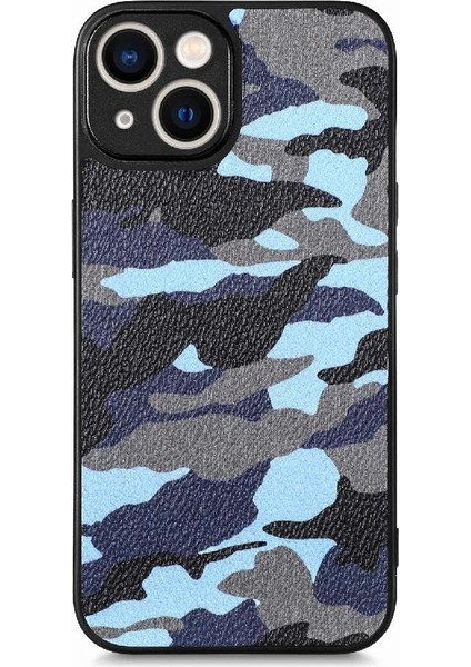 IPhone 15 Için Kılıf Camo Tasarım Anti Damla Hafif Kablosuz Şarj (Yurt Dışından)