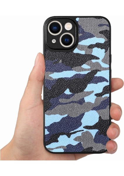 IPhone 15 Için Kılıf Camo Tasarım Anti Damla Hafif Kablosuz Şarj (Yurt Dışından)