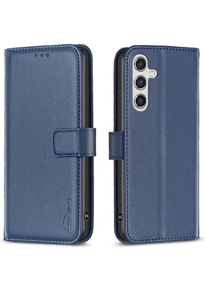 Samsung Galaxy M35 Çok Renkli Deri Kılıf Cüzdan Yuvası Için Flip Case (Yurt Dışından)