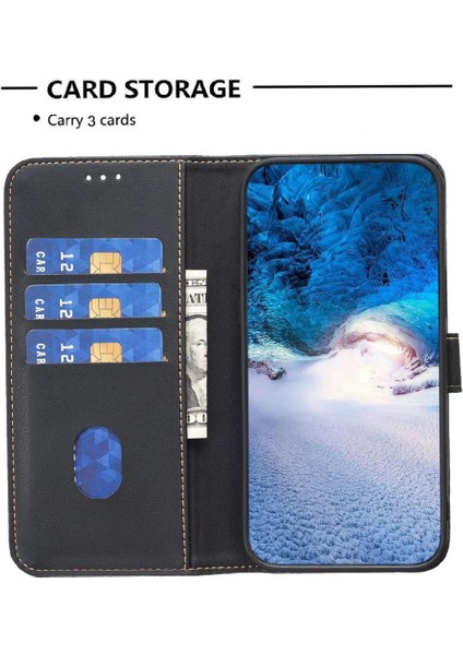 Samsung Galaxy M35 Çok Renkli Deri Kılıf Cüzdan Yuvası Için Flip Case (Yurt Dışından)