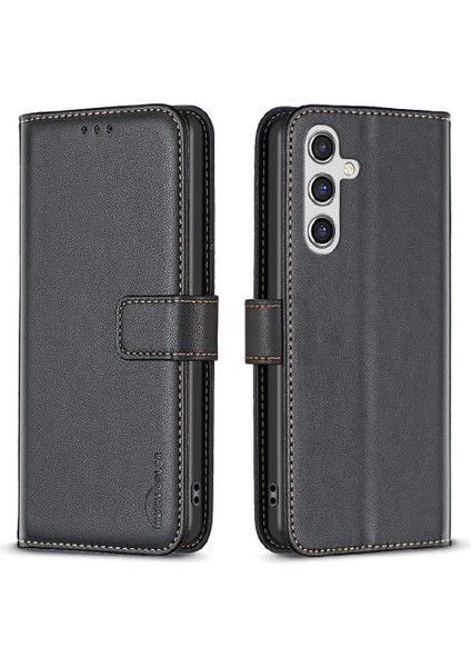 Samsung Galaxy M35 Çok Renkli Deri Kılıf Cüzdan Yuvası Için Flip Case (Yurt Dışından)