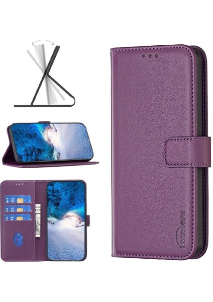 Samsung Galaxy S23 Artı Cüzdan Iş Çoklu Kart Yuvası Durumda Flip Case (Yurt Dışından)