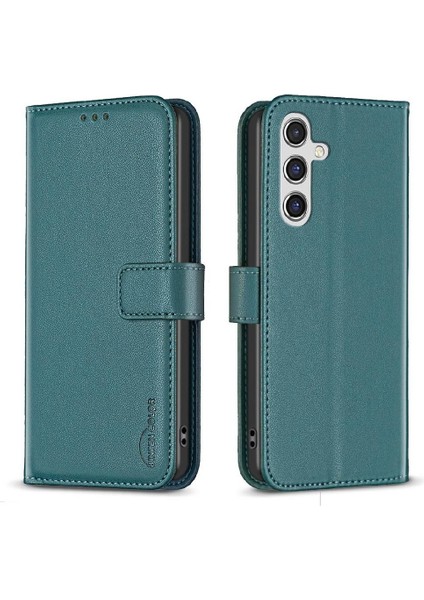 Samsung Galaxy M35 Çok Renkli Deri Kılıf Cüzdan Yuvası Için Flip Case (Yurt Dışından)