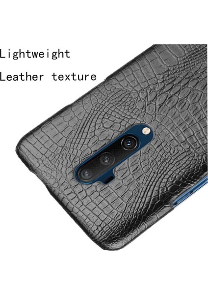Oneplus 7t Pro Koruyucu Kapak Için Şık Klasik Kılıf Klasik Timsah (Yurt Dışından)