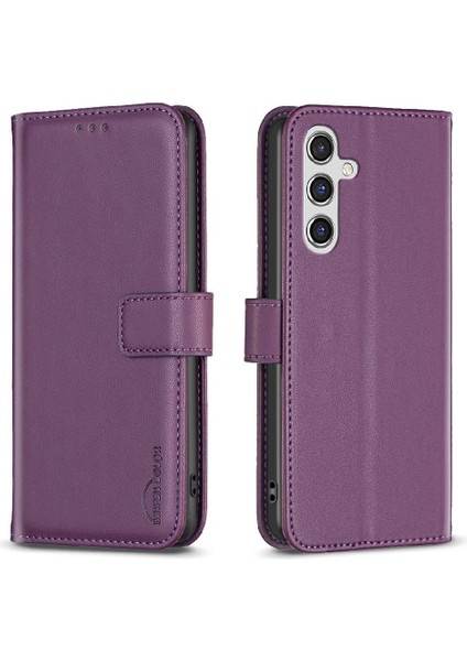 Samsung Galaxy M35 Çok Renkli Deri Kılıf Cüzdan Yuvası Için Flip Case (Yurt Dışından)