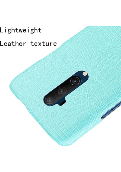 Oneplus 7t Pro Koruyucu Kapak Için Şık Klasik Kılıf Klasik Timsah (Yurt Dışından)