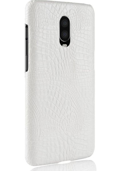 Oneplus 6t Klasik Timsah Moda Koruyucu Için Şık Klasik Kılıf (Yurt Dışından)