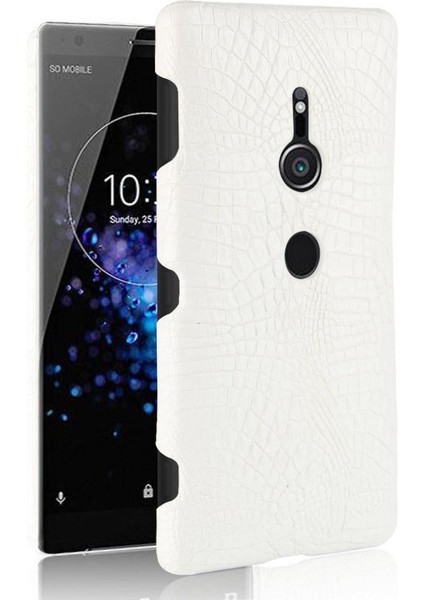 Sony Xperia Xz2 Anti Scratch Klasik Timsah Için Şık Klasik Kılıf (Yurt Dışından)
