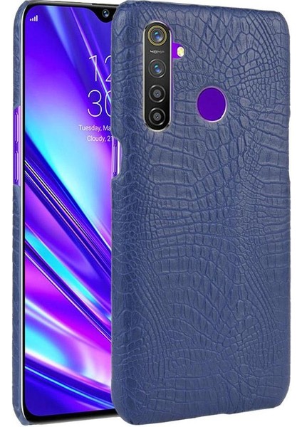 Realme Q/realme 5 Pro Uyumluluk Klasik Kapak Için Şık Klasik Kılıf (Yurt Dışından)