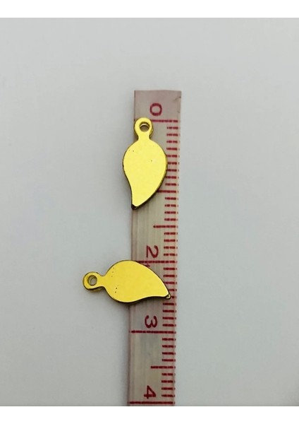 Küçük Düz Yaprak Gold Pleksi Kalın Pul. 20GR modelleri