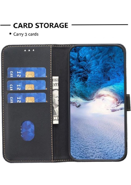 Samsung Galaxy S24 Artı Deri Çanta Çok Renkli Çoklu Kart Için Flip Case (Yurt Dışından)