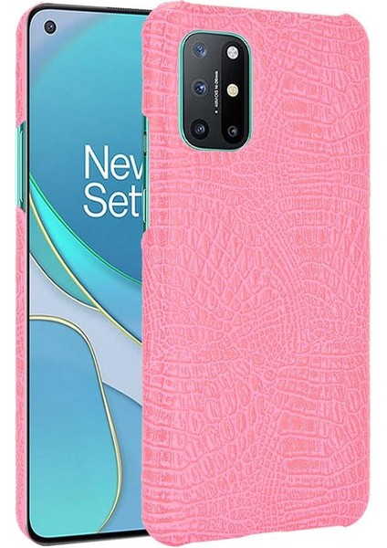 Oneplus 8t Klasik Timsah Moda Anti Scratch Için Şık Klasik Kılıf (Yurt Dışından)