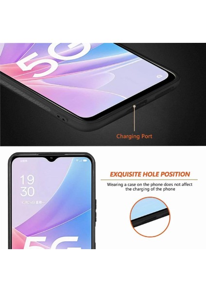 Oppo A78 5g Anti Damla Hafif Camo Tasarım Kablosuz Şarj Için Kılıf (Yurt Dışından)