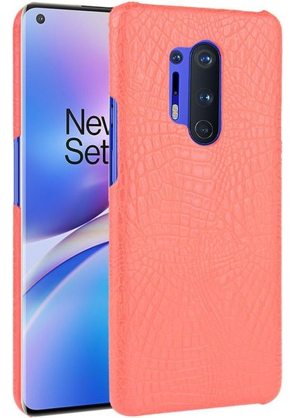 Mays Home1 Oneplus 8 Pro Klasik Timsah Moda Kapak Için Şık Klasik Kılıf (Yurt Dışından)